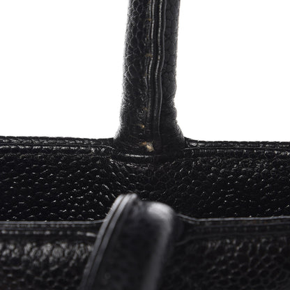 Chanel Caviar Quilted Medallion Tote Black 12 of 17