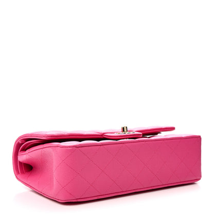 Chanel Caviar Quilted Medium Double Flap Pink Pink 4 of 11