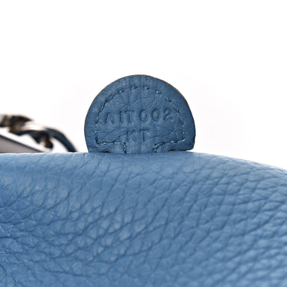 Hermes Taurillon Clemence Evelyne TPM Bleu Zanzibar 8 of 11
