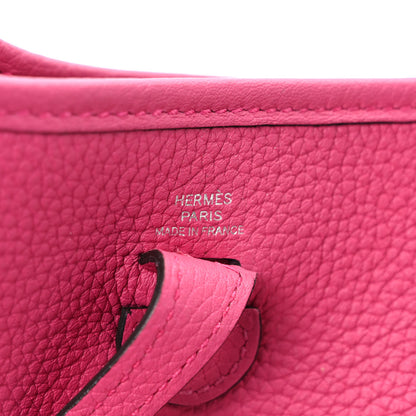 Hermes Taurillon Clemence Evelyne TPM Rose Mexico 6 of 9