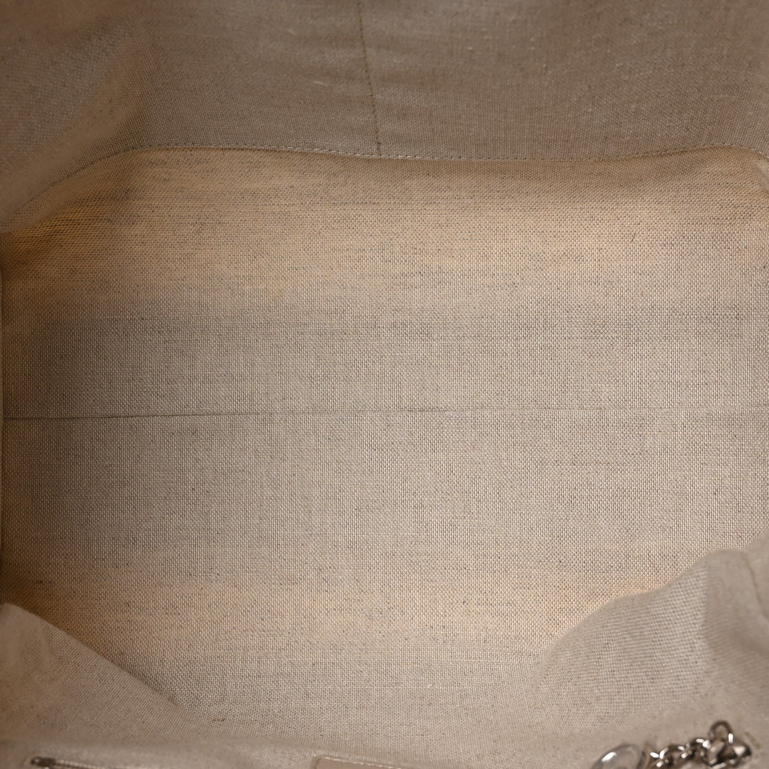 Chanel Mixed Fibers Small Deauville Tote White 6 of 11
