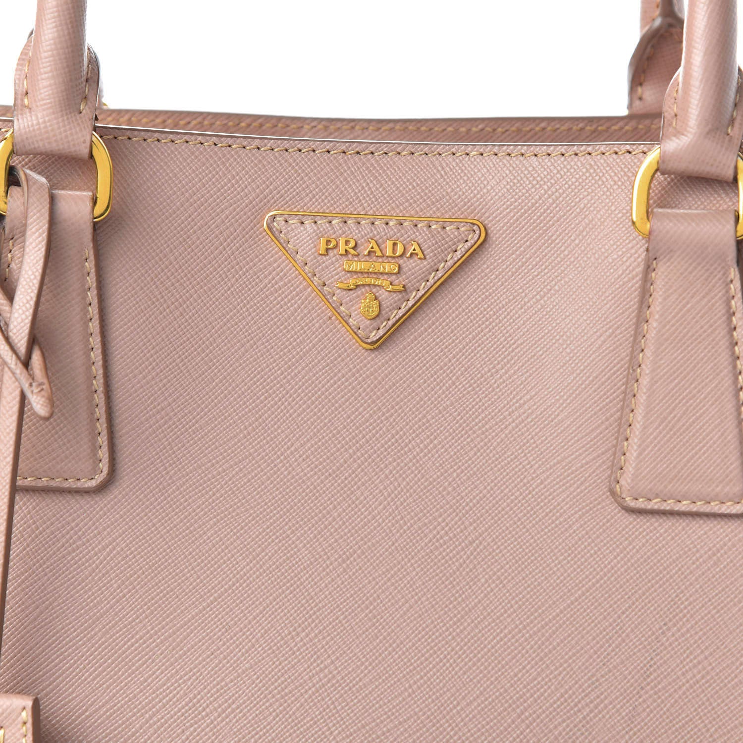 Prada Saffiano Lux Medium Tote Cammeo 10 of 10
