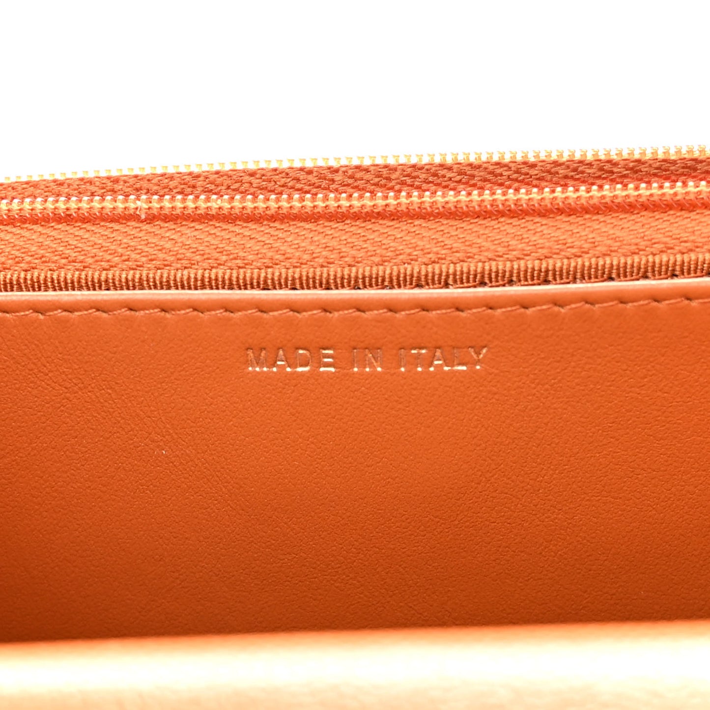 Caviar Quilted Wallet on Chain WOC Light Brown