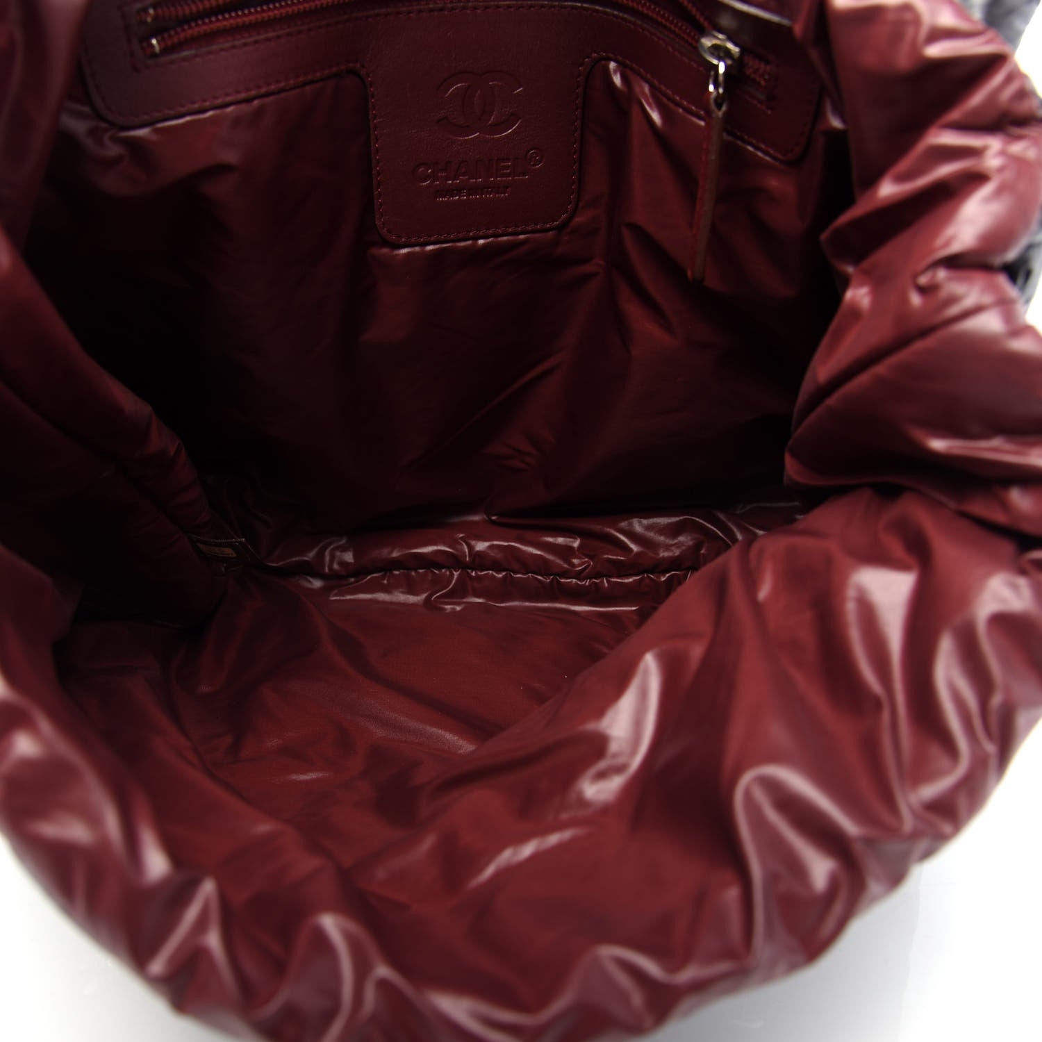 Chanel Lambskin Quilted Coco Cocoon Backpack Black 4 of 9