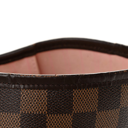 Louis Vuitton Damier Ebene Neo Neverfull MM Rose Ballerine 11 of 14