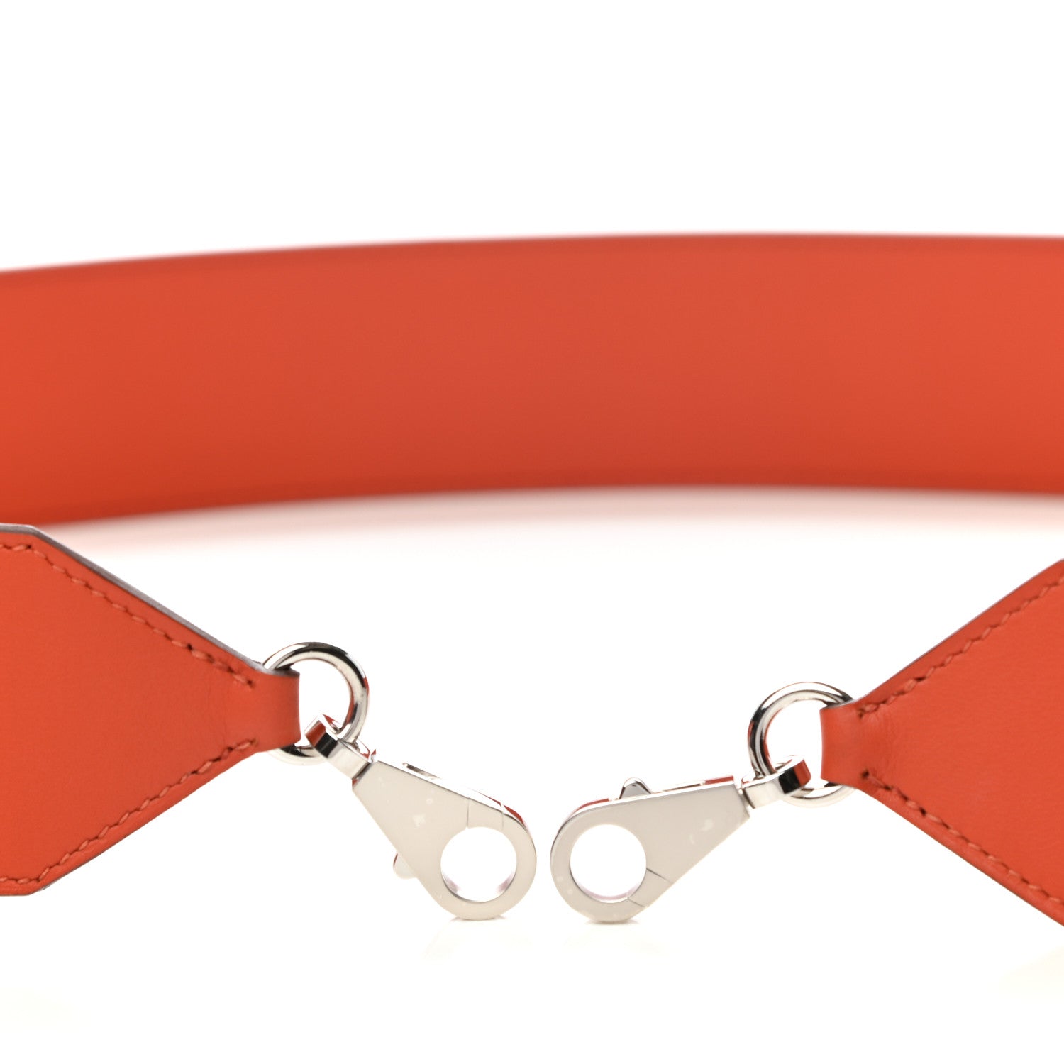Hermes Swift Epsom Pocket Kelly Shoulder Strap Terre Battue Capucine 7 of 7