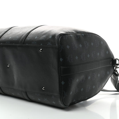 MCM Visetos XLarge Traveler Weekender Bag Black 8 of 8