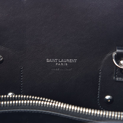 Saint Laurent Grained Calfskin Small Sac De Jour Black 6 of 13