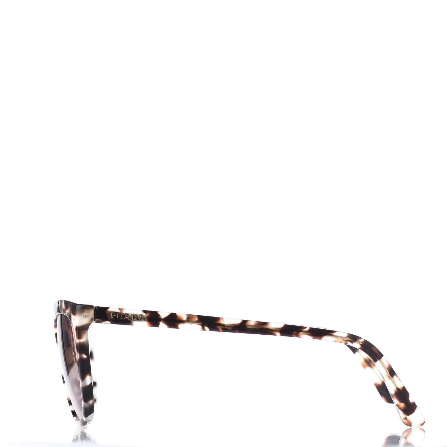 Prada Acetate Pillow Cat Eye Sunglasses SPR 03X Tortoise 3 of 8
