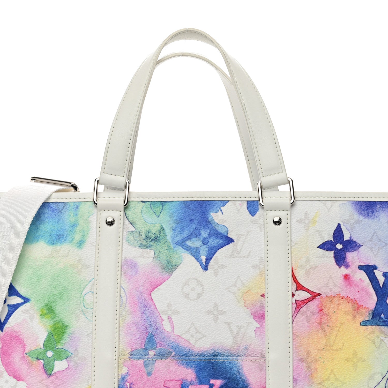 Louis Vuitton Monogram Watercolor New Tote GM Multicolor 5 of 9
