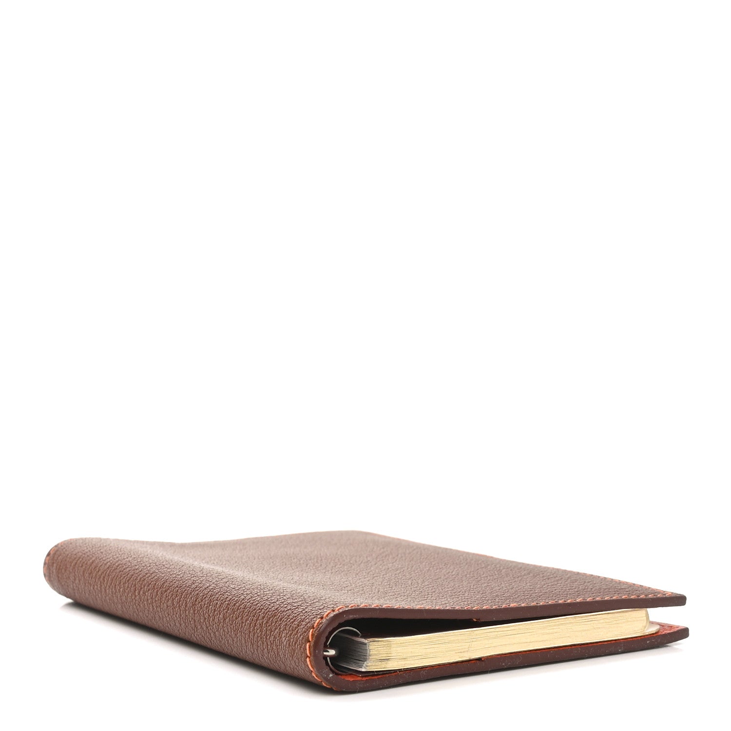 Hermes Chevre Mysore Grand Modele Agenda Cover Cuivre Orange 5 of 7
