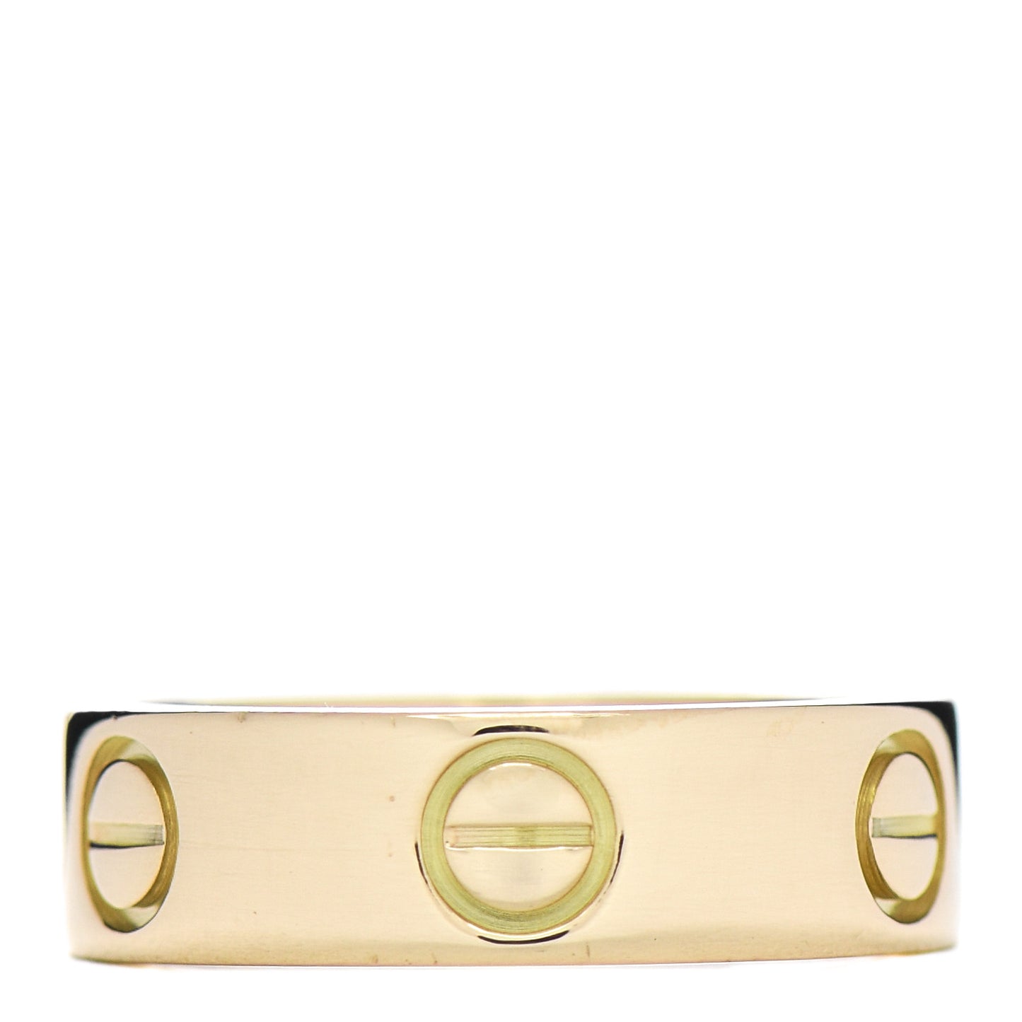 18K Yellow Gold 5.5mm LOVE Ring 52 6