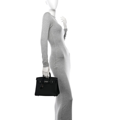 Hermes Togo Birkin 25 Black 2 of 11