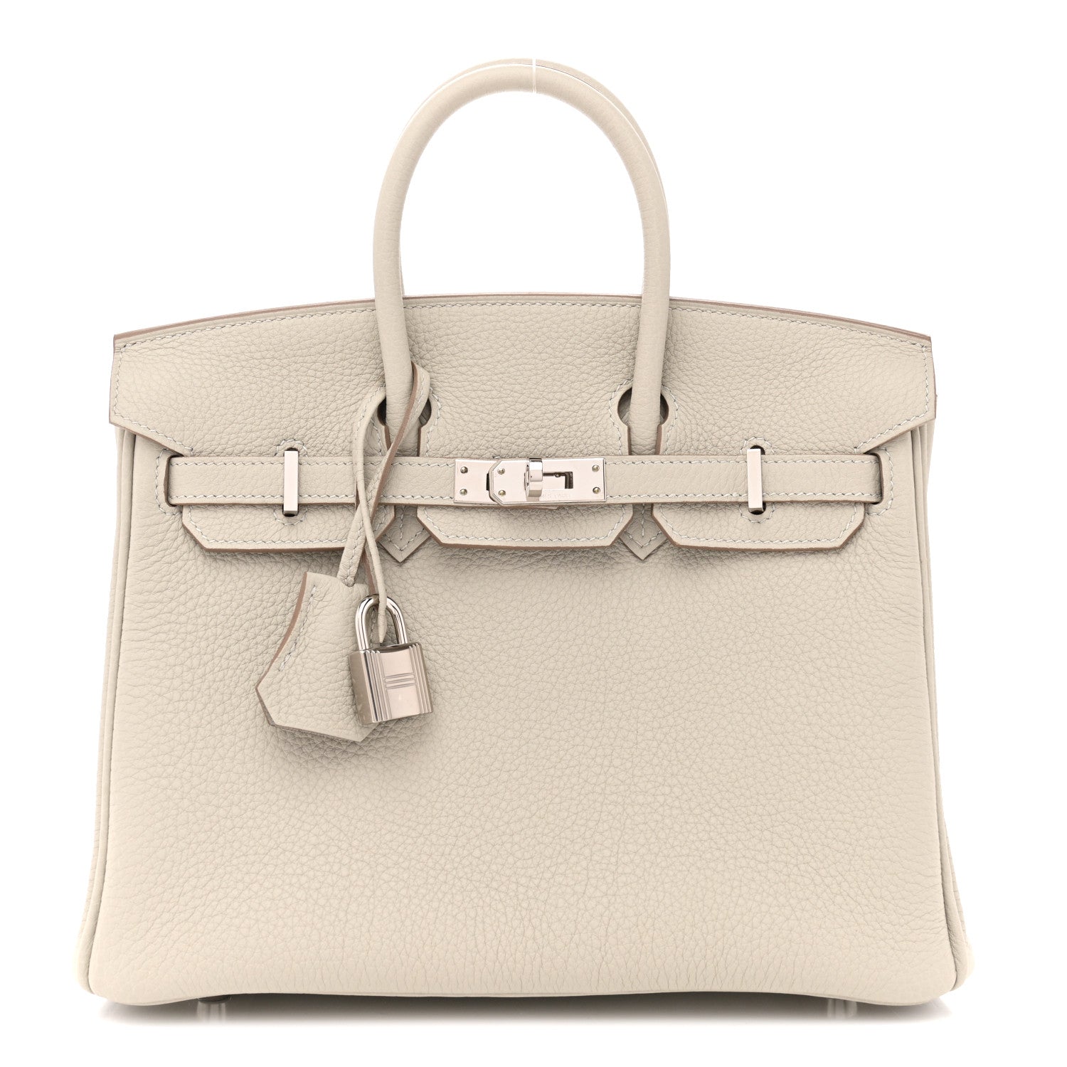 Hermes Togo Birkin 25 Gris Perle 1 of 12