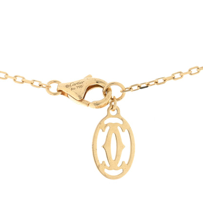 Cartier 18K Yellow Gold Diamond SM D'Amour Pendant Necklace 4 of 5