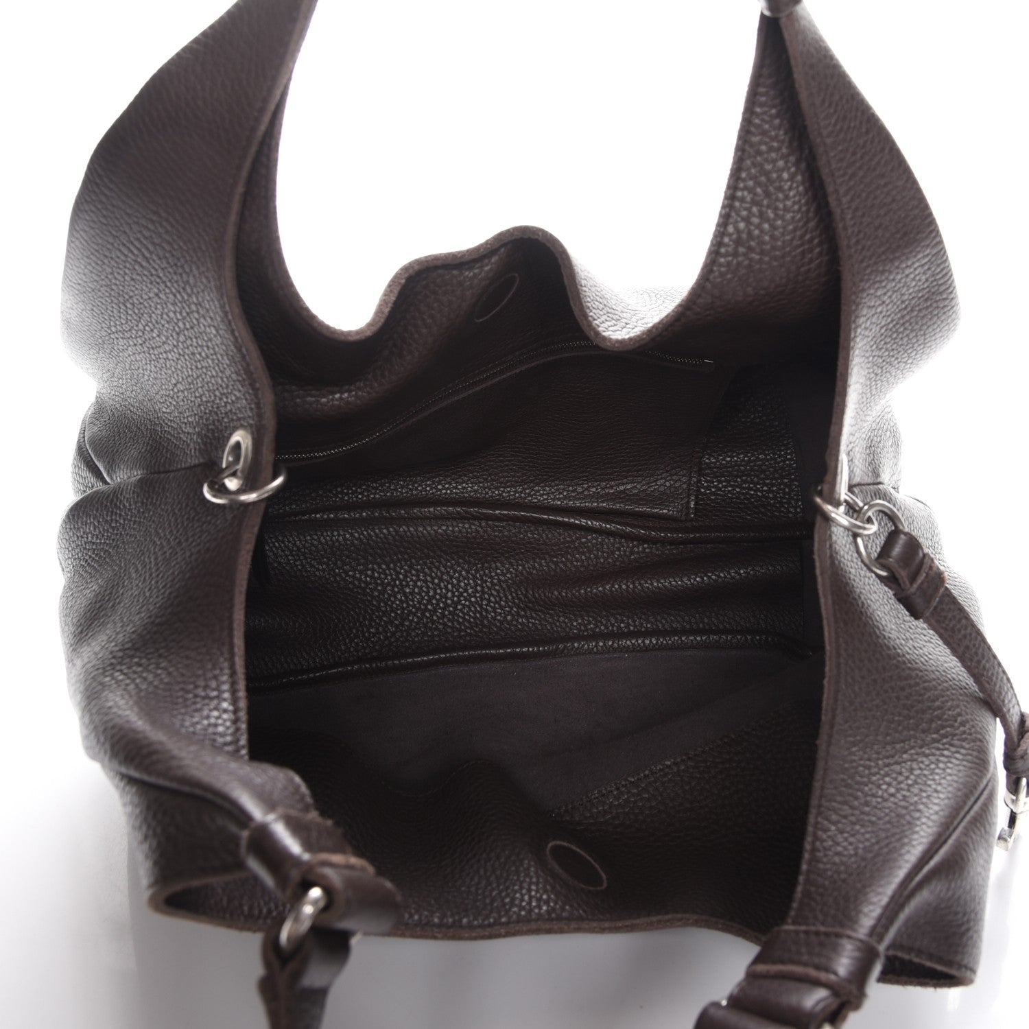 Bottega Veneta Catalano Calfskin Medium Campana Ebano 5 of 9