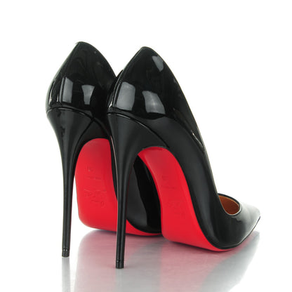 Christian Louboutin Patent So Kate 120 Pumps 40 Black 4 of 7