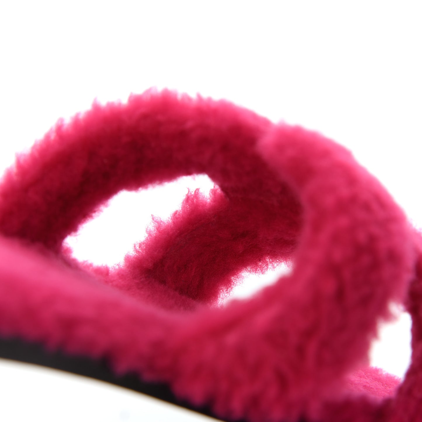 Woolskin Oran Sandals 38 Rose Fuchsia