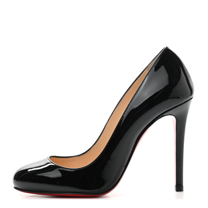 Christian Louboutin Patent Fifille 100 Pumps 35 Black 1 of 8