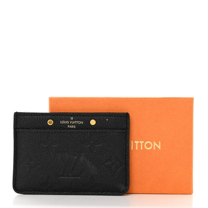 Louis Vuitton Empreinte Card Holder Black 8 of 8