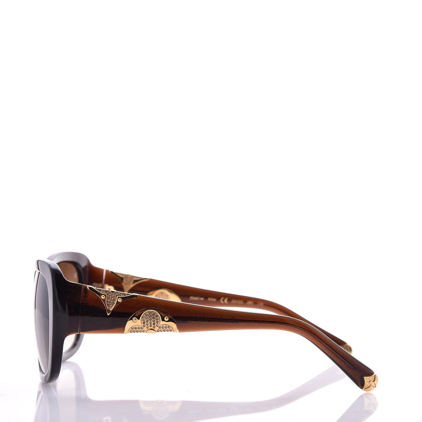 Iris PM Sunglasses Z0681W Brown Speckling