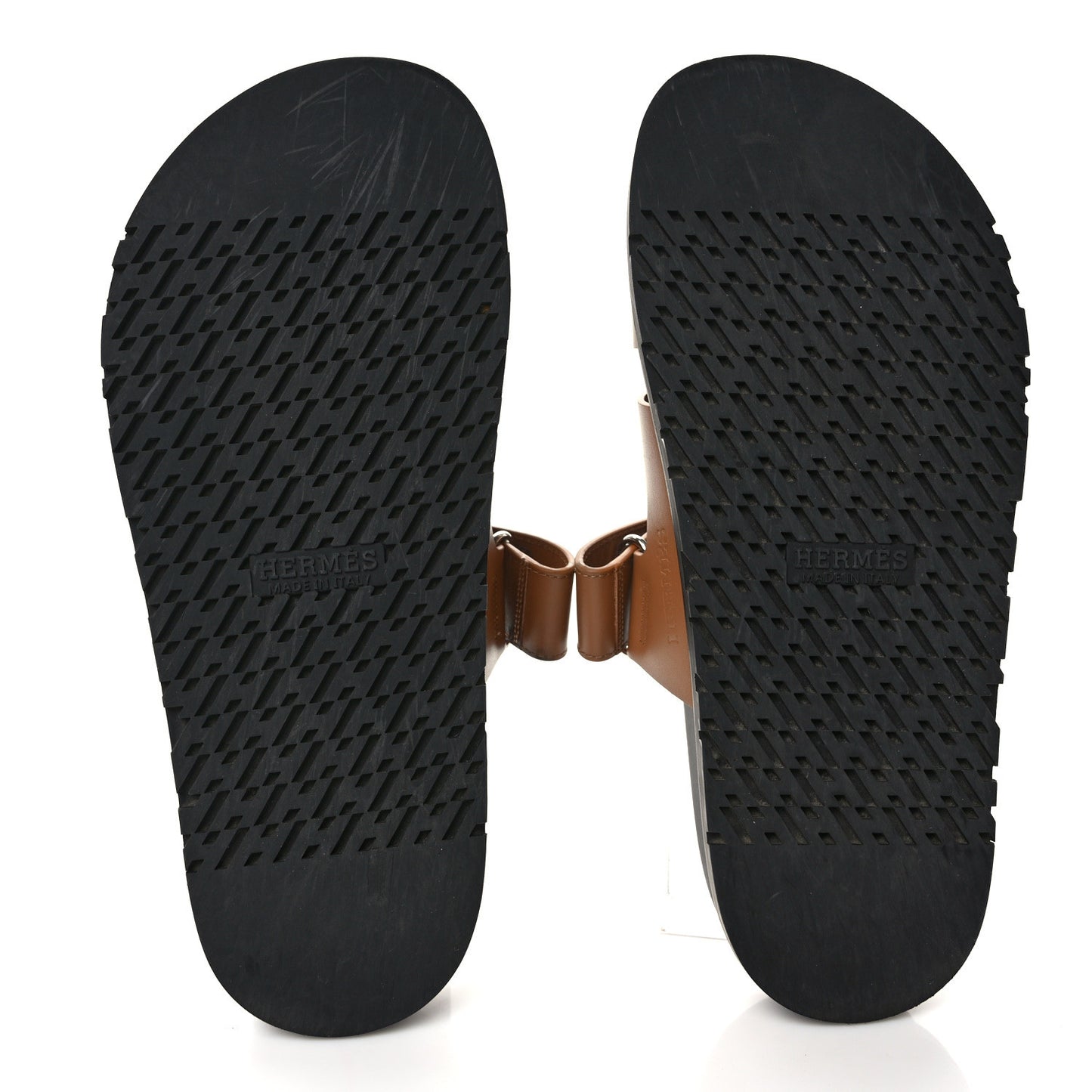 Calfskin Womens Chypre Sandals 40.5 Naturel