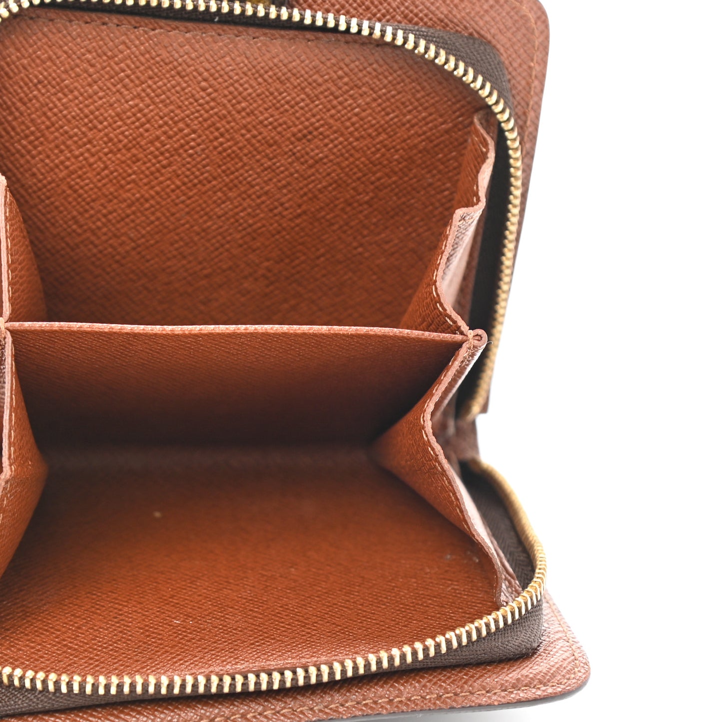 Monogram Compact Zippe Zipped Wallet