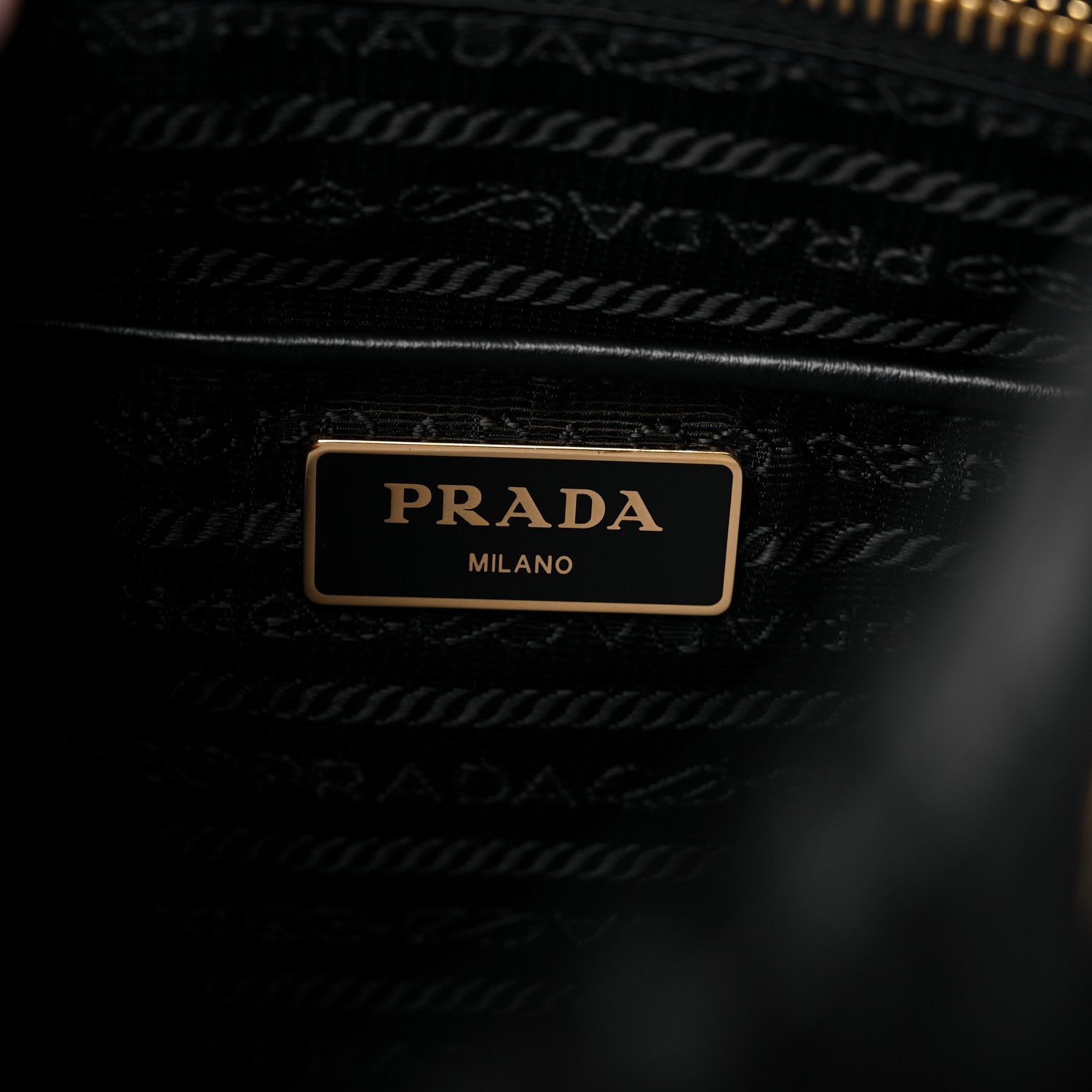 Prada Tessuto Nylon Vitello Backpack Black 6 of 8