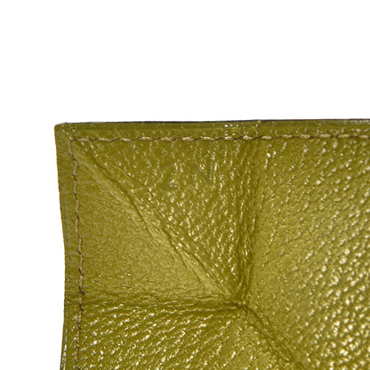 Hermes Chevre Mysore 24 Change Purse Vert Anis 6 of 12