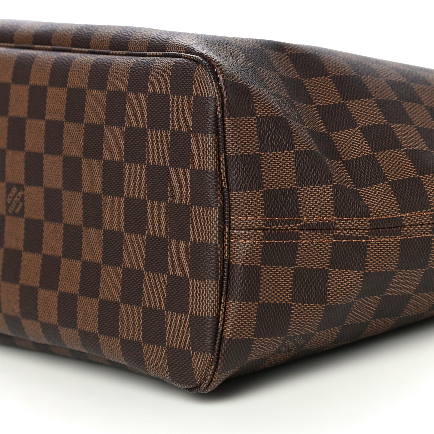 Damier Ebene Neo Neverfull MM Rose Ballerine