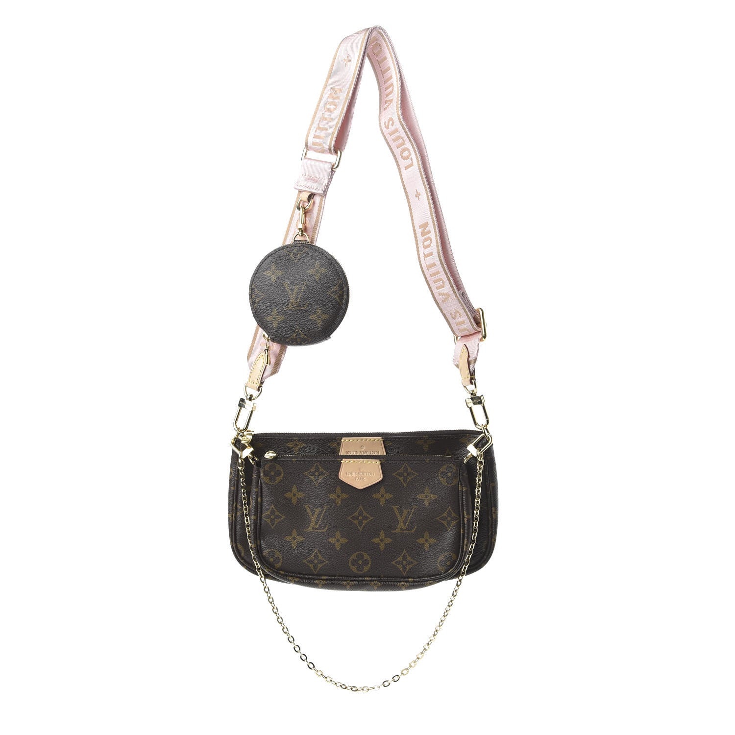 Louis Vuitton Monogram Multi Pochette Accessories Rose Clair 1 of 11