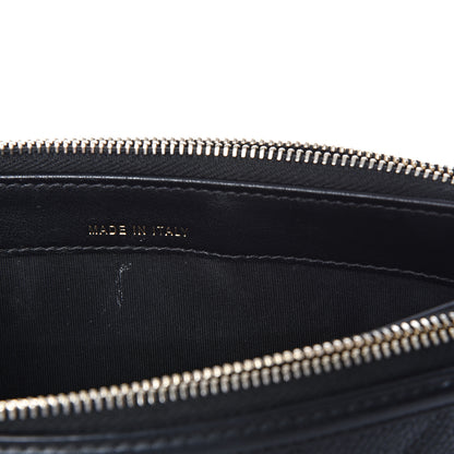 Chanel Caviar Quilted CC Filigree Clutch With Chain Black 8 of 10