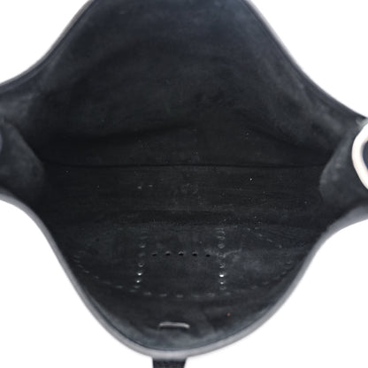 Hermes Taurillon Clemence Evelyne III PM Black 5 of 10