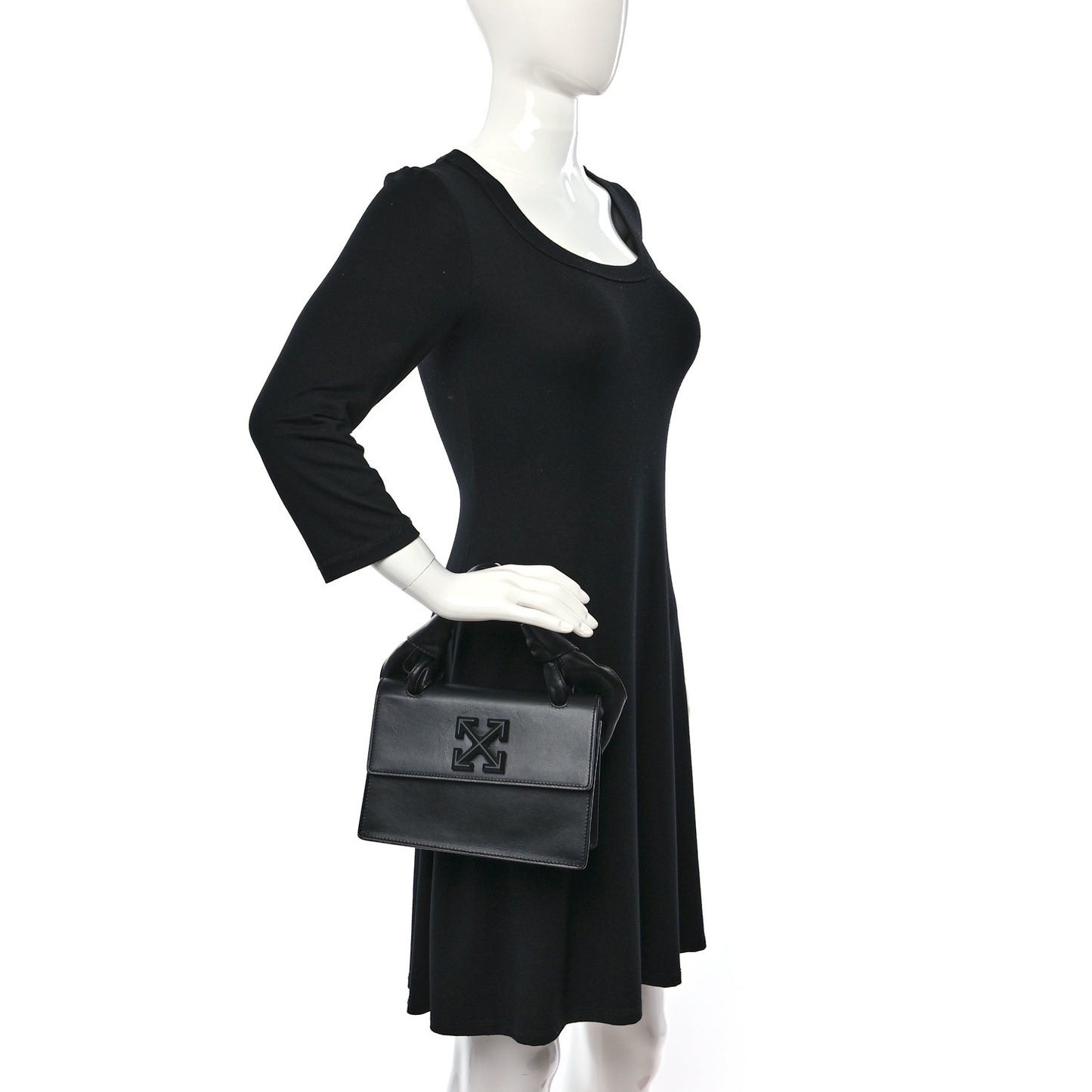 Calfskin Jitney 1.4 Bag Black