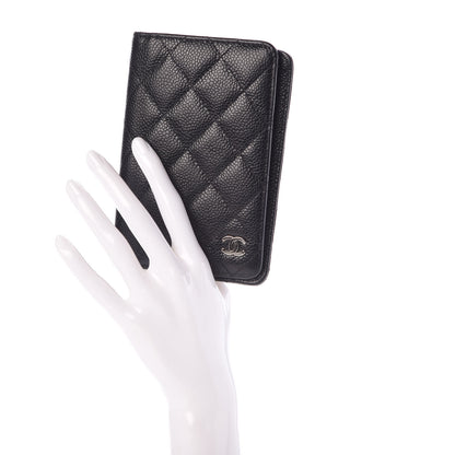 Chanel Caviar Quilted Passport Holder Black 2 of 8