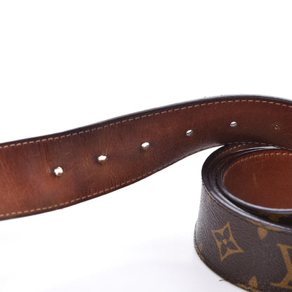 Louis Vuitton Monogram 40mm LV Initiales Belt 95 38 4 of 7