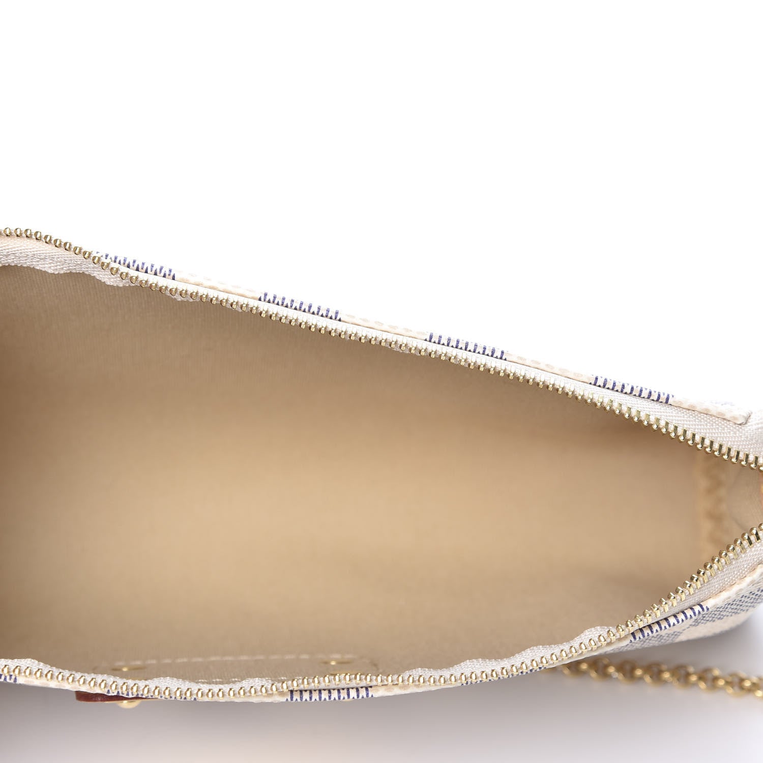 Louis Vuitton Damier Azur Eva Clutch 4 of 9