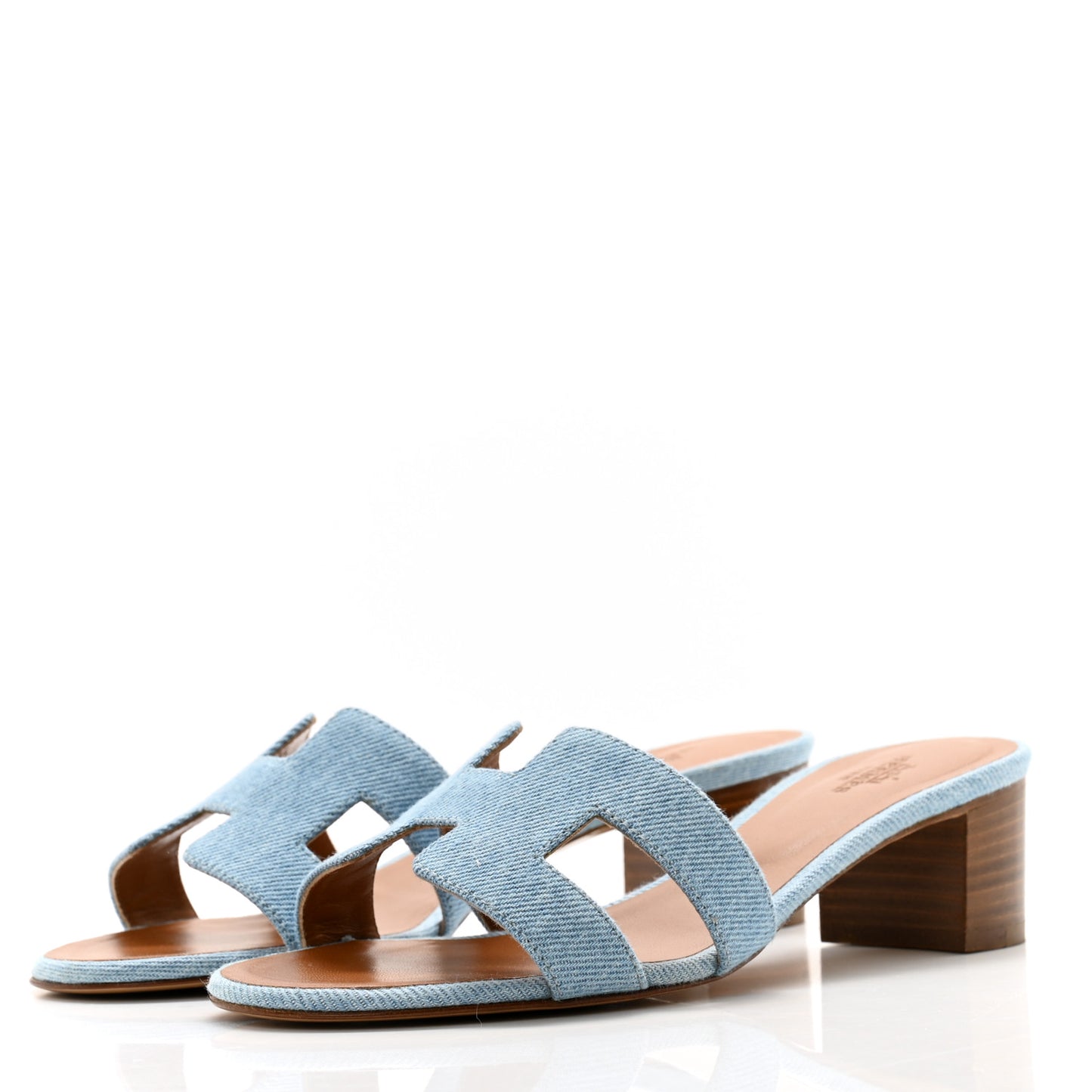 Denim Oasis Sandals 35 Bleu Clair