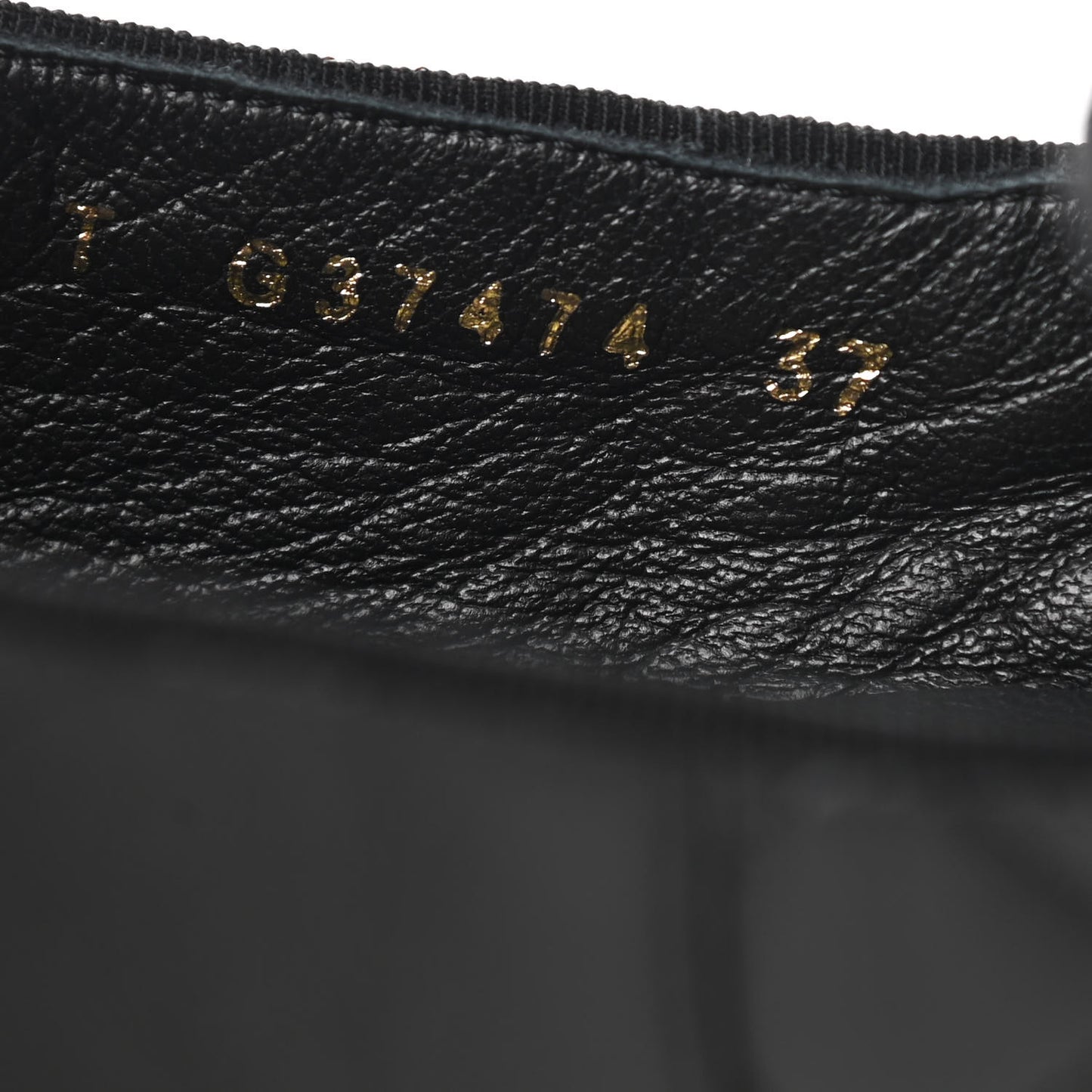 Lambskin Quilted Cap Toe Slipper With Pouch 37 Black