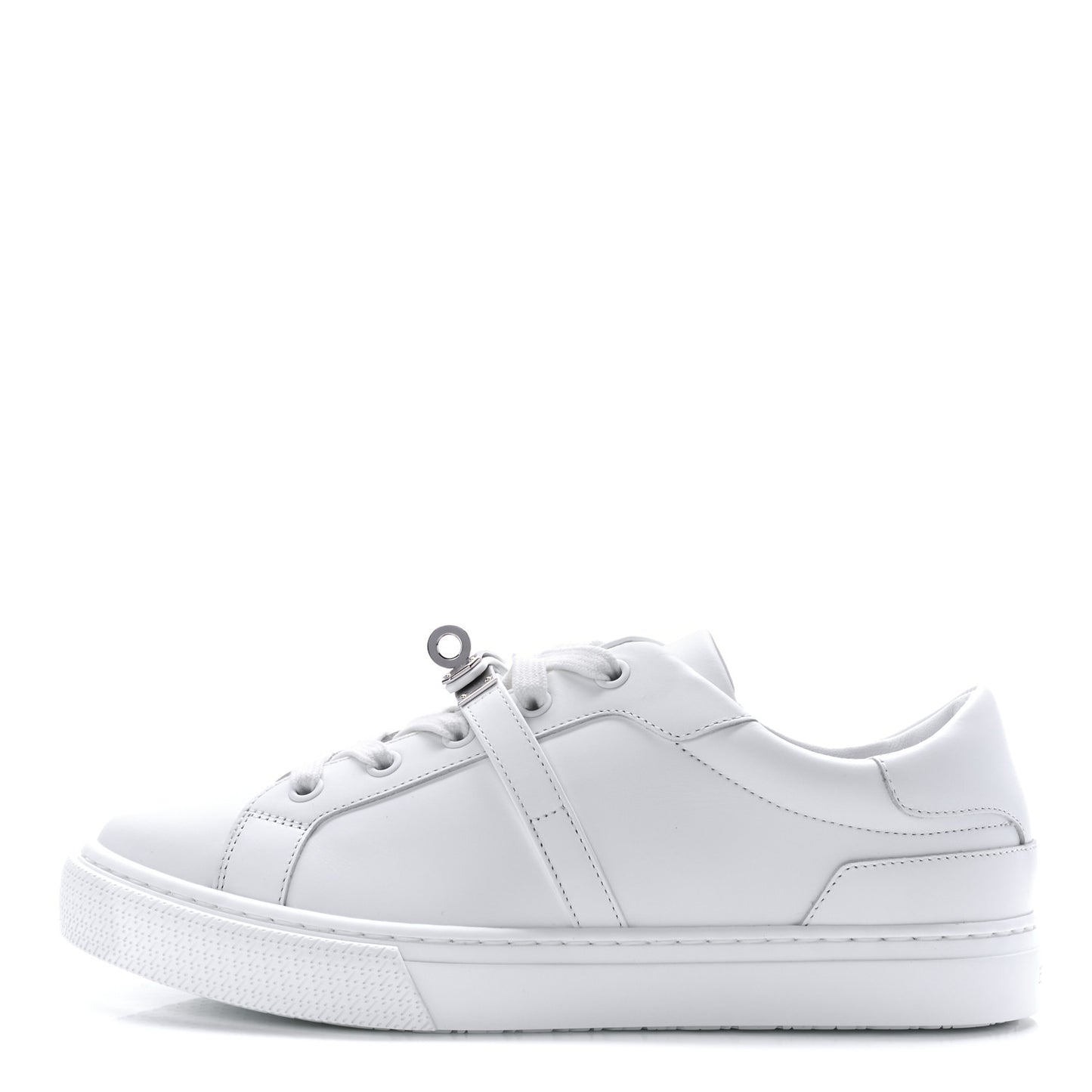 Calfskin Day Sneakers 37.5 White