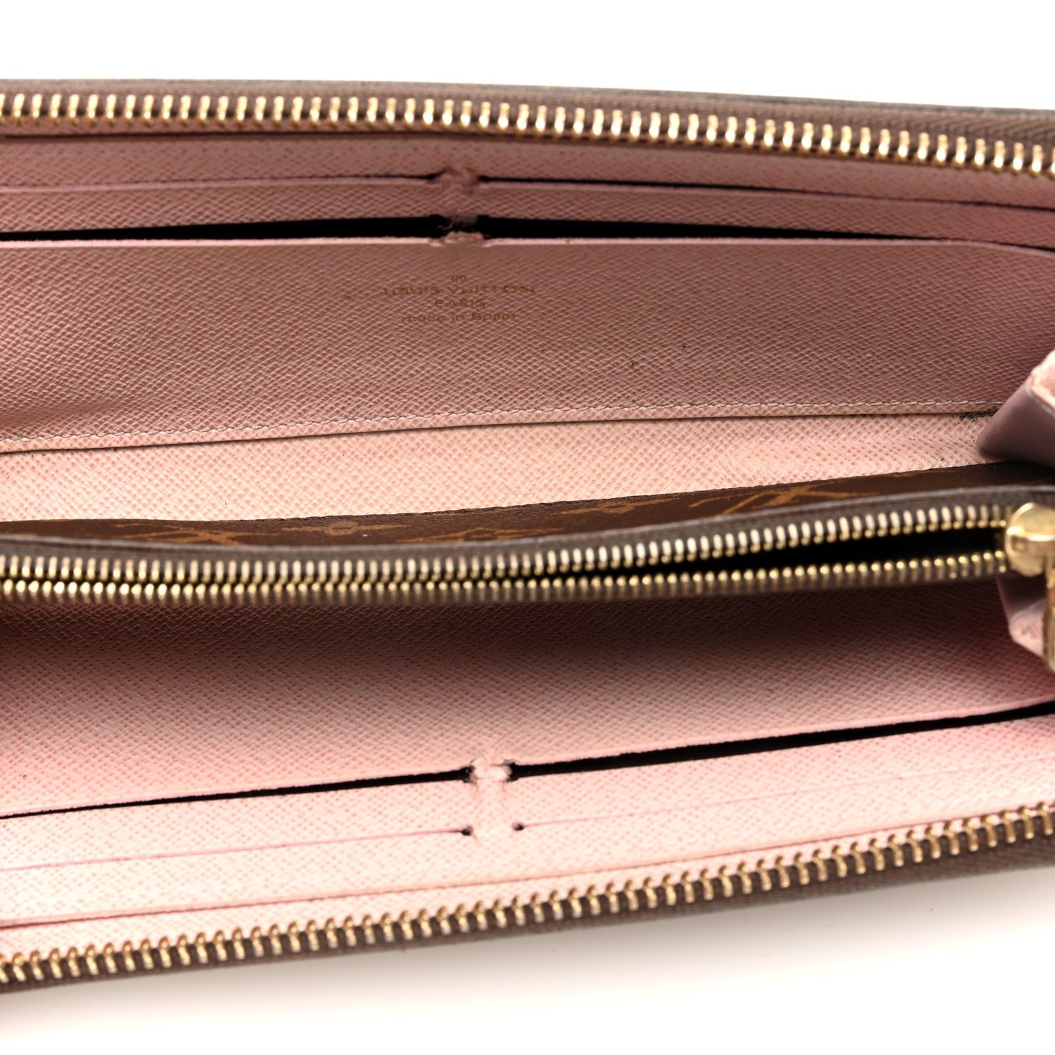 Louis Vuitton Monogram Clemence Wallet Rose Ballerine 5 of 6