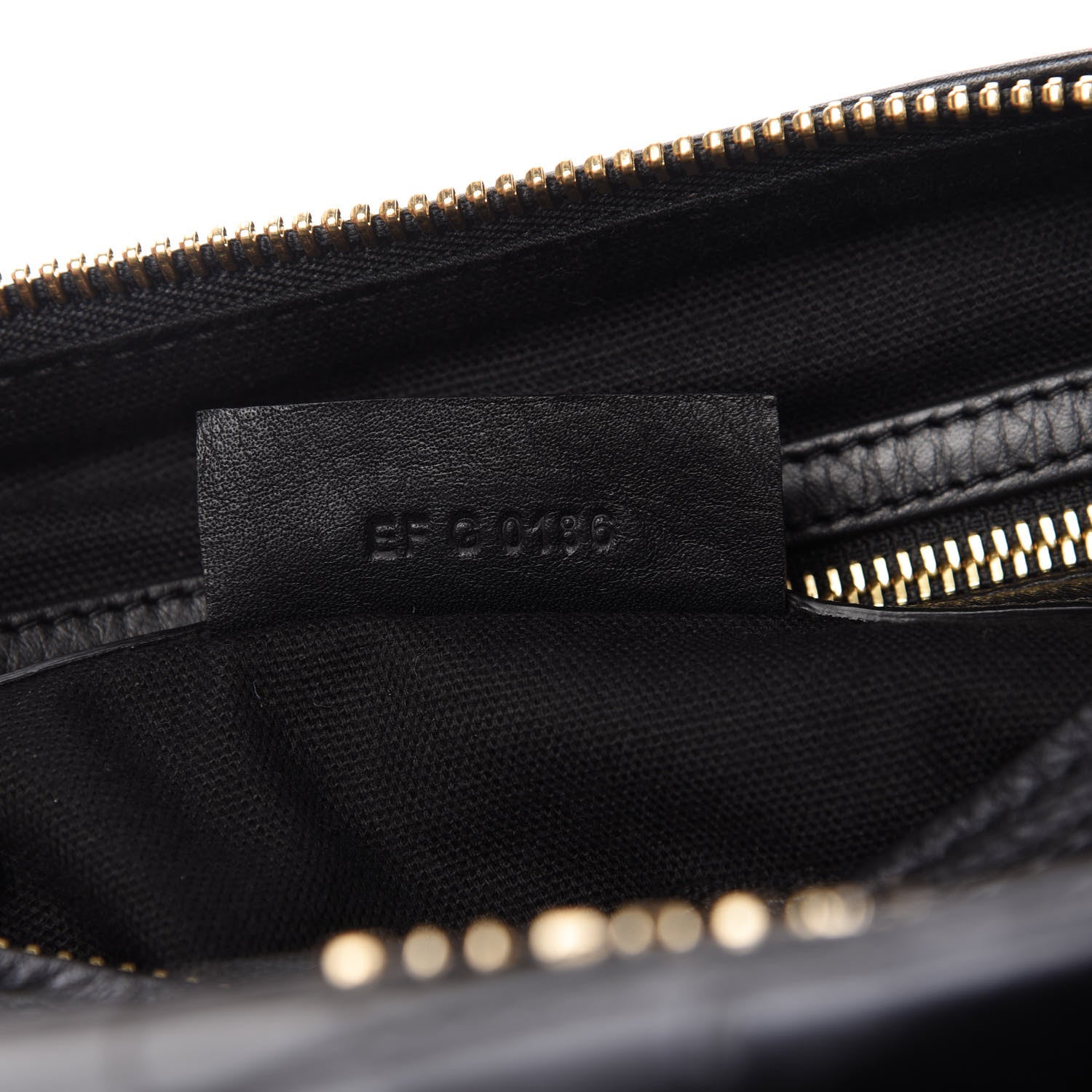 Givenchy Calfskin Crocodile Embossed Medium Pandora Black 9 of 10