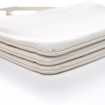 Celine Lambskin Small Trio Crossbody Bag White 21 of 22