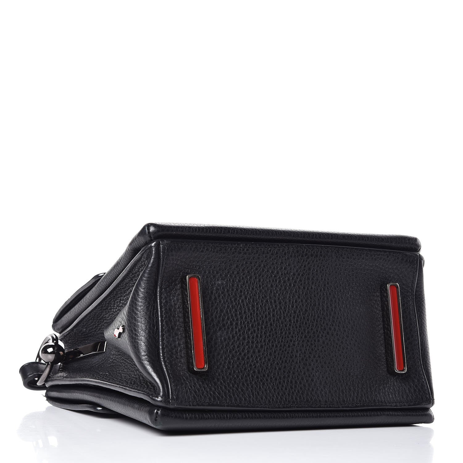Christian Louboutin Grained Calfskin Passage Messenger Black 4 of 27