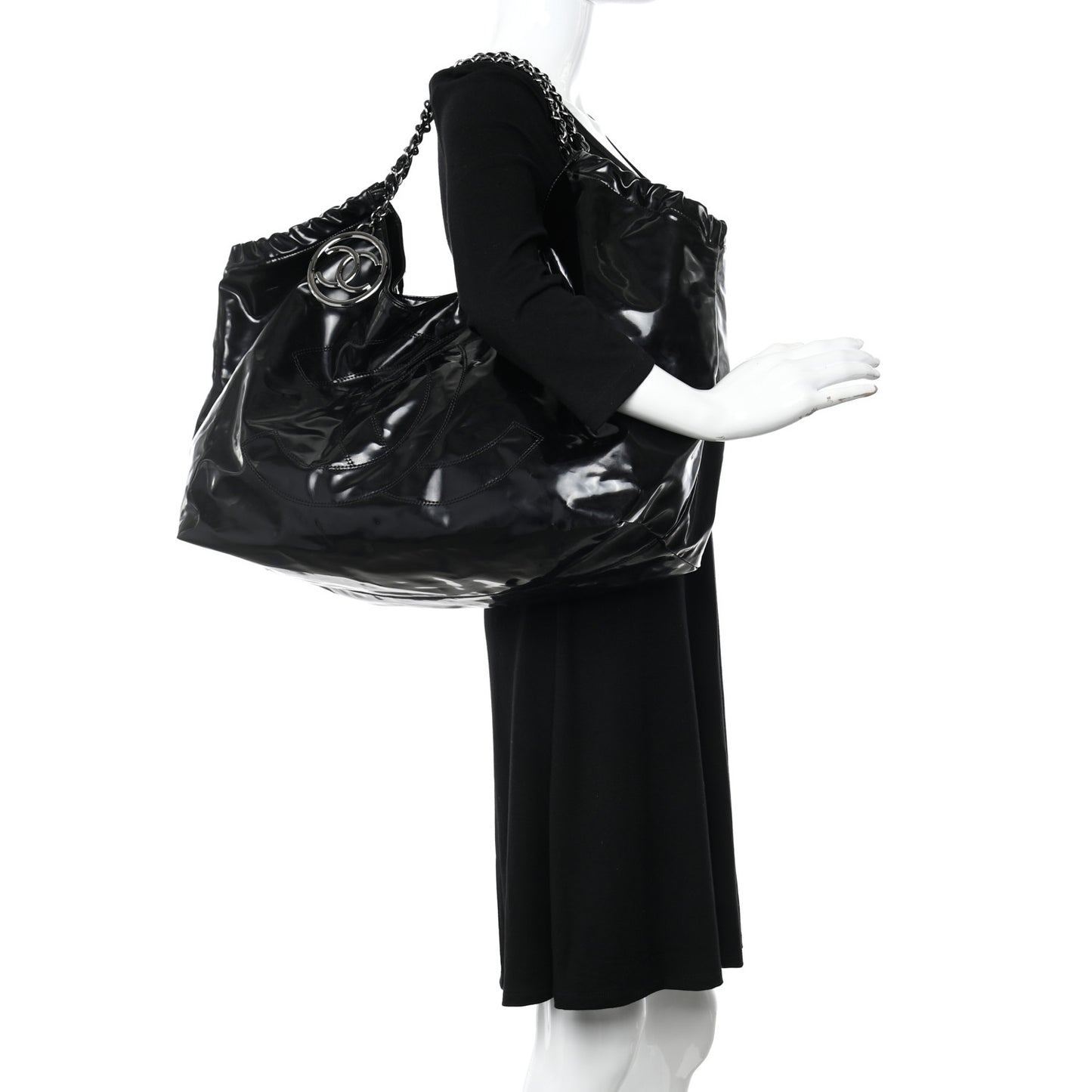 Vinyl XL Coco Cabas Black