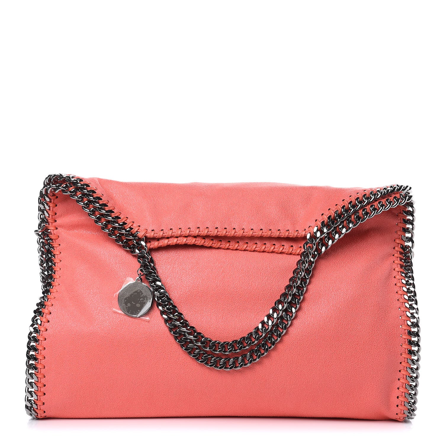 Stella McCartney Shaggy Deer Falabella Fold Over Tote Peony 1 of 9