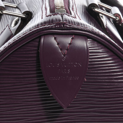 Louis Vuitton Epi Speedy 30 Cassis 6 of 7