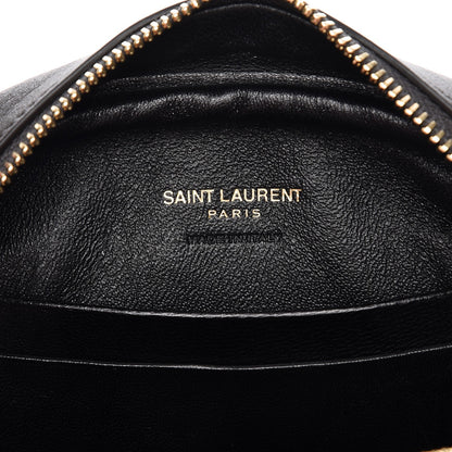 Saint Laurent Calfskin Monogram Blogger Bag Dark Grey 6 of 6