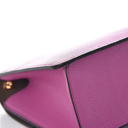 Mulberry Small Classic Grain Calfskin Medium Darley Orchid 10 of 10