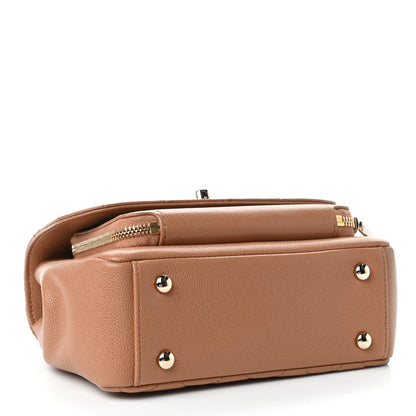 Chanel Caviar Quilted Small Business Affinity Flap Camel 3 of 4